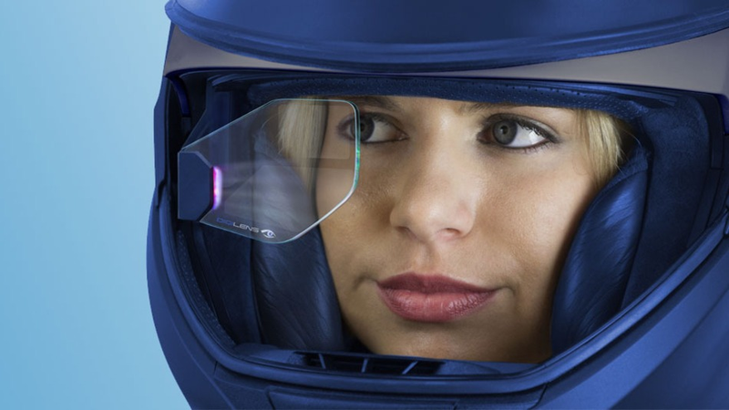 Illustration for article titled This Company Wants To Make A Heads Up Display You Can Put In Any Helmet